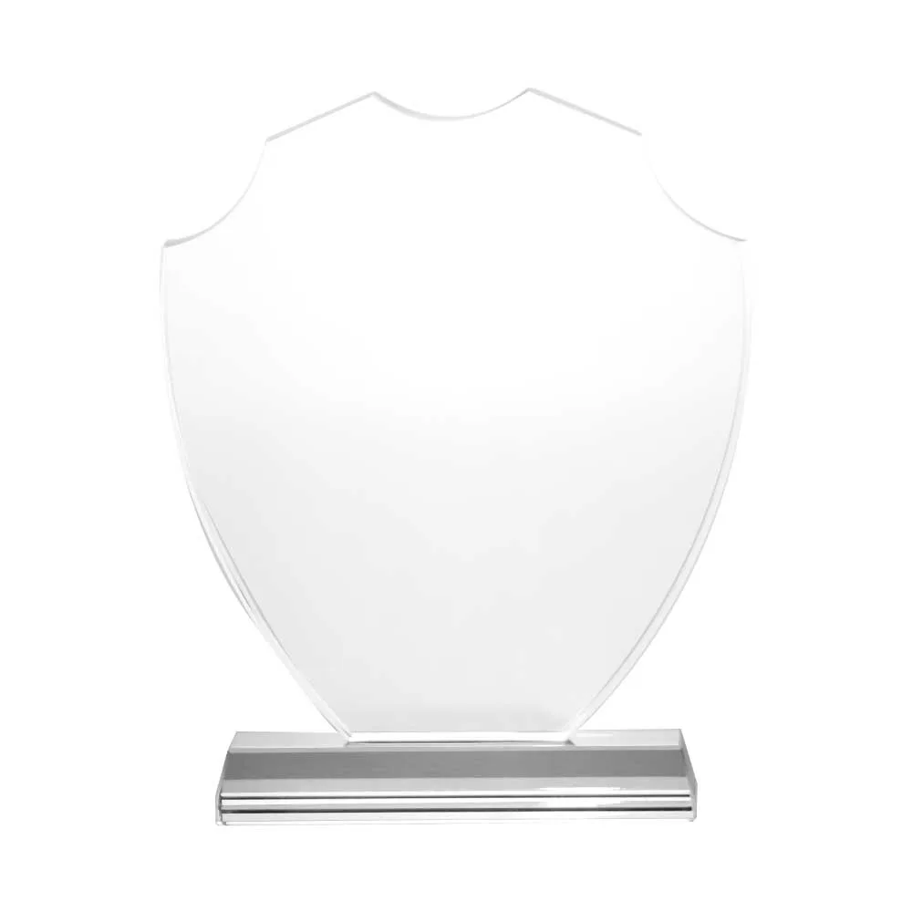 Victorian Shield Crystal Award