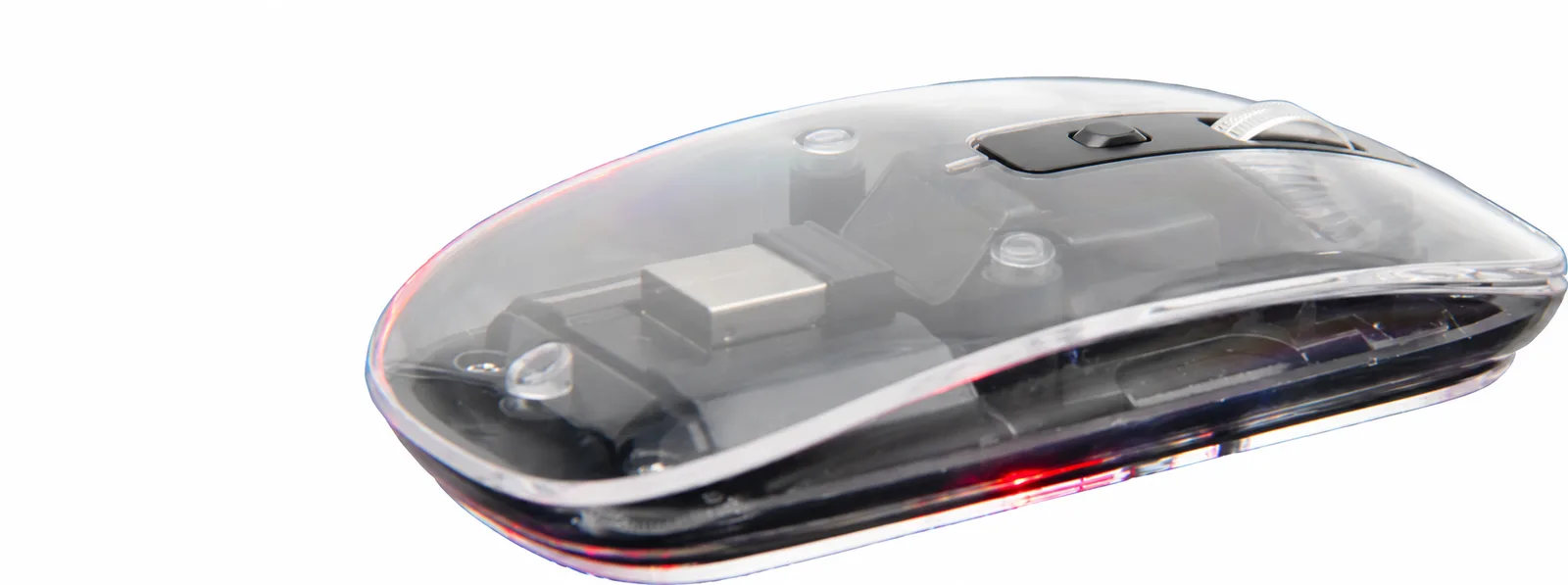 Transparent Multimode Wireless Mouse