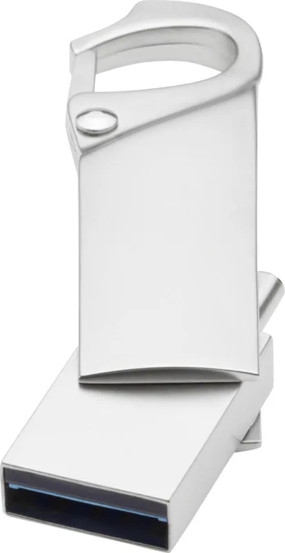 Metal Carabiner USB-C Flash Drive