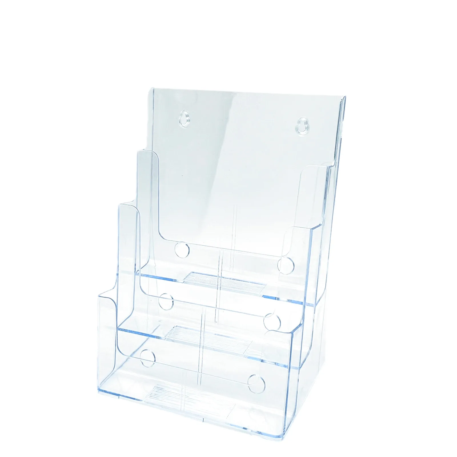 Three-Pocket Letter-Size Brochure Holder