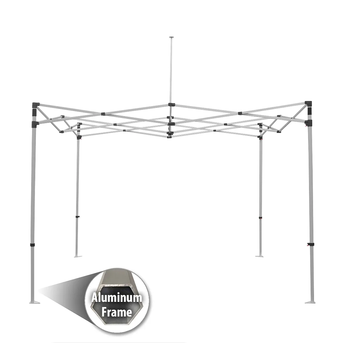 10 × 10 ft Aluminum Canopy Frame