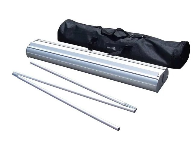 33 in Double-Sided Retractable Banner Stand