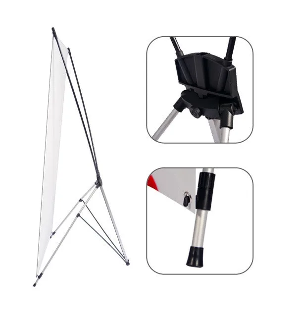 32 x 72 Inch X Banner Stand Hardware