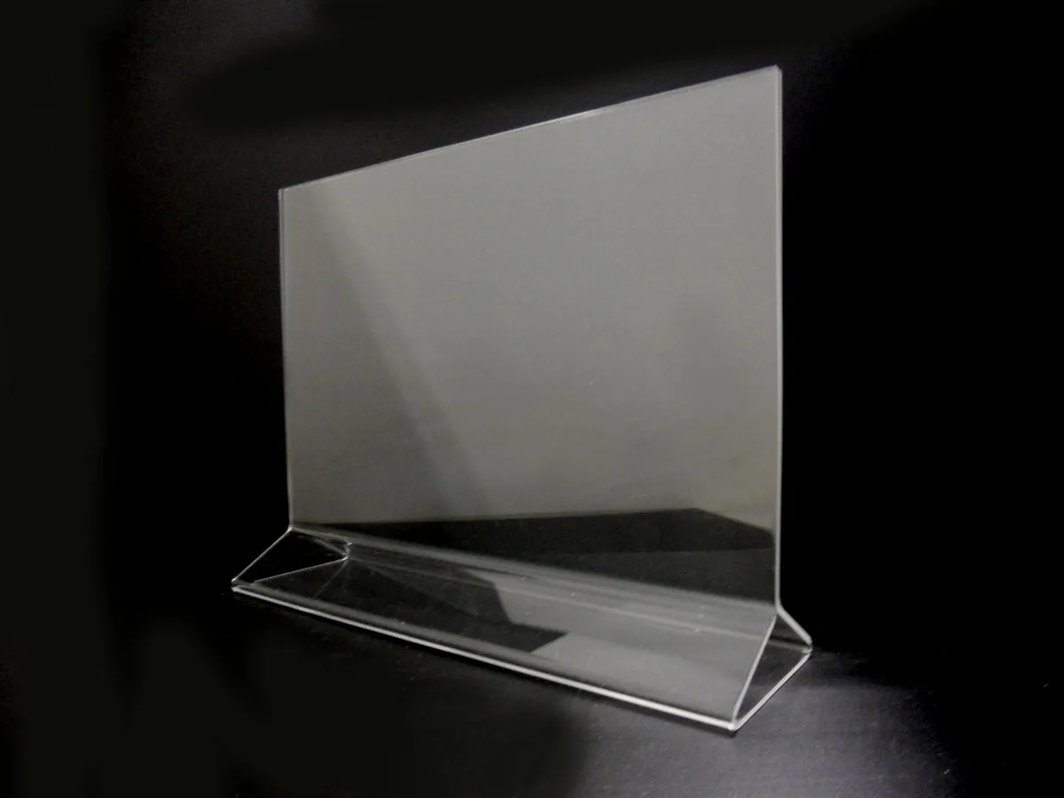 11 × 8.5 in Top-Loading Acrylic Sign Holder