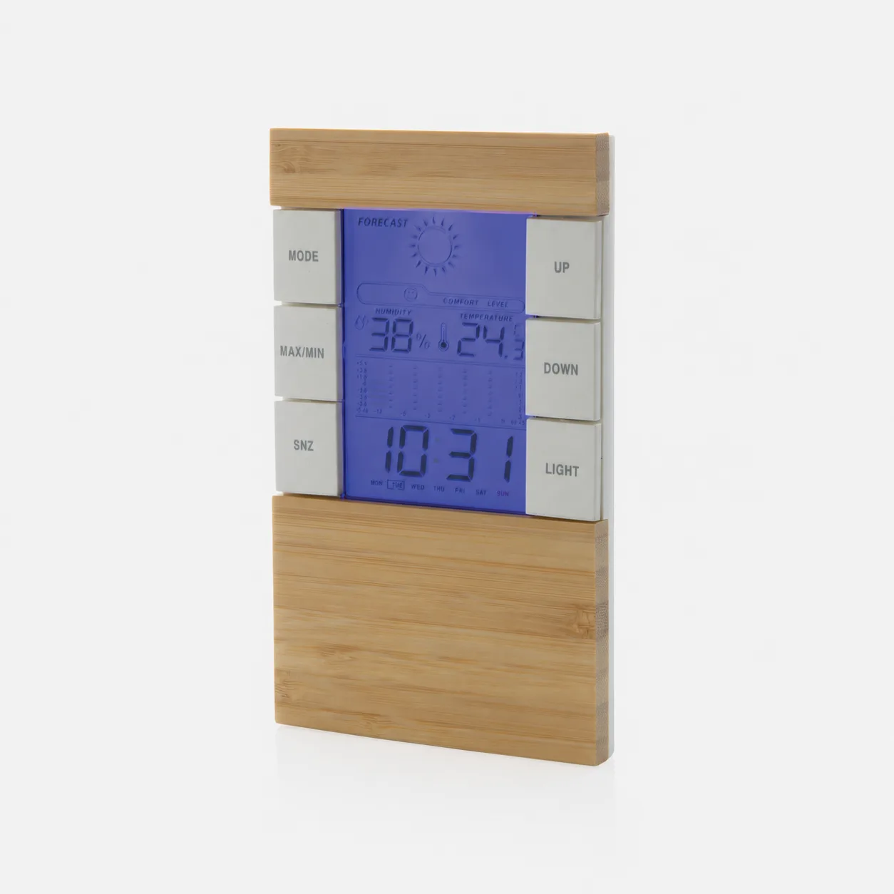 Bamboo Desk Weather Station