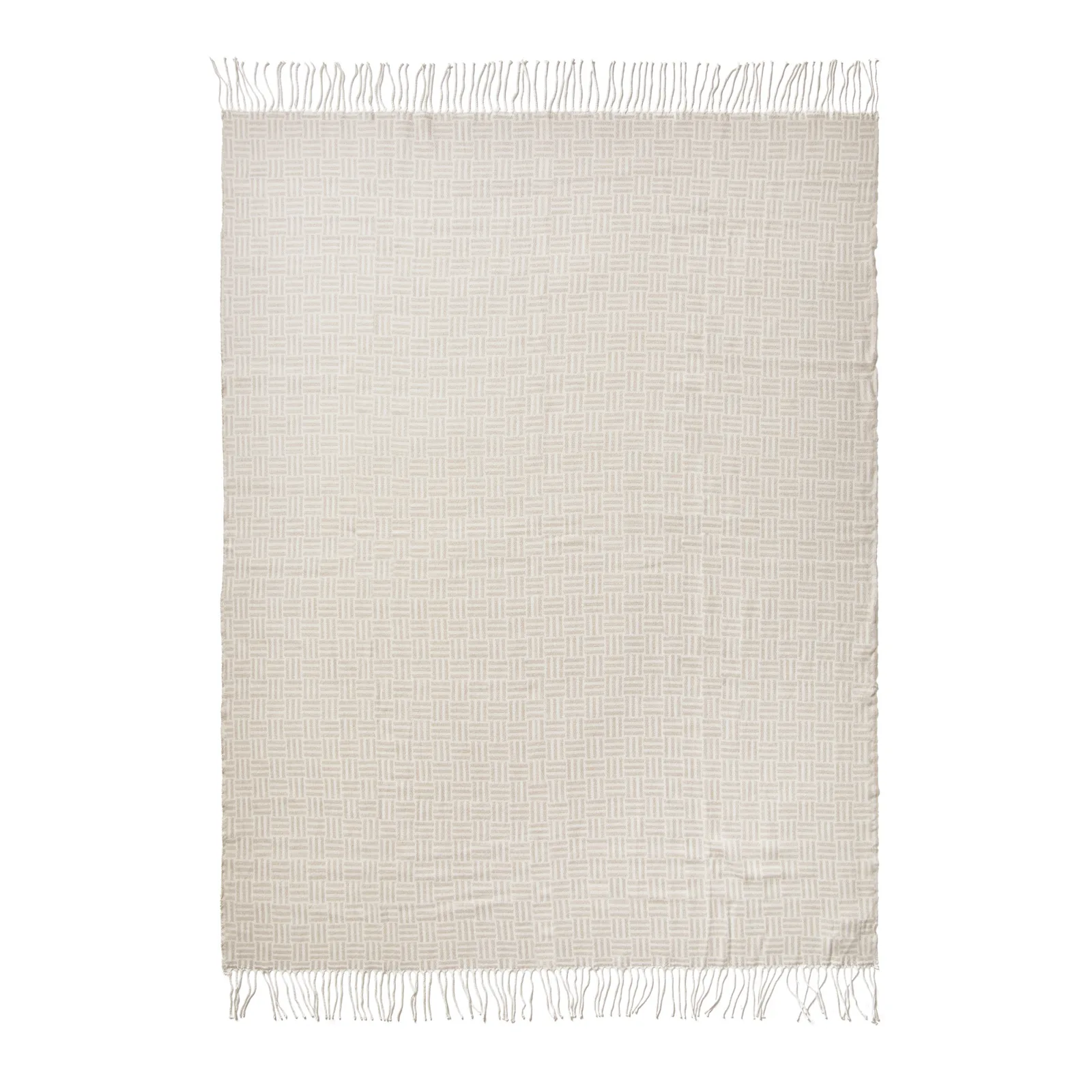 Geometric Woven Throw Blanket