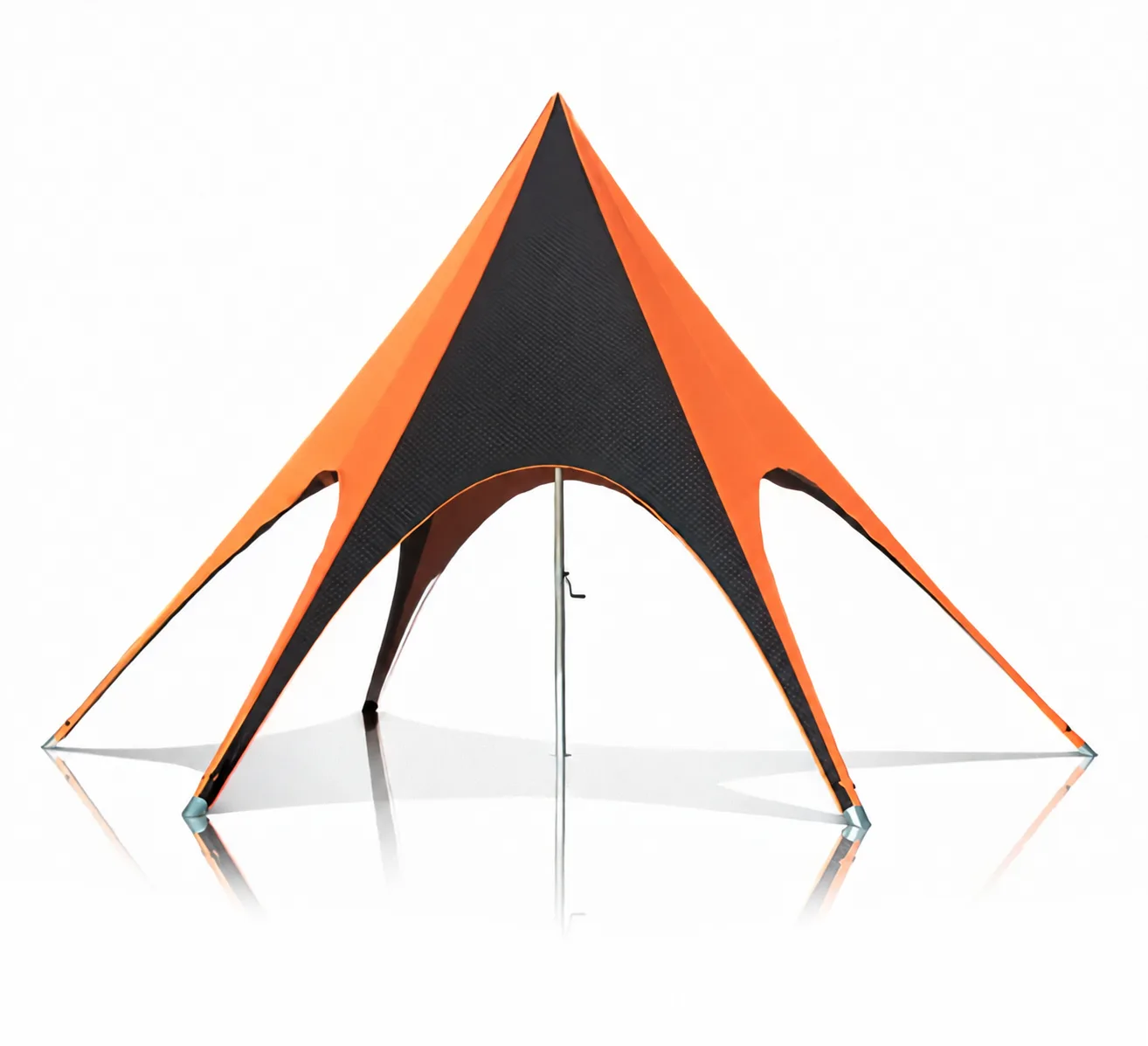 Printed Star-Shaped Event Tent