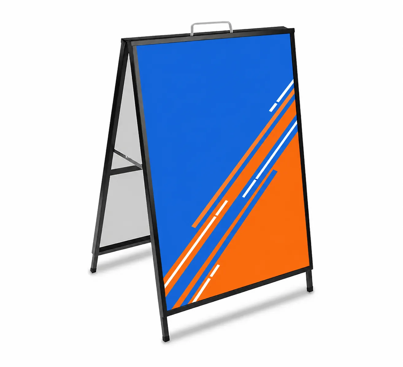 Metal A-Frame Pavement Sign