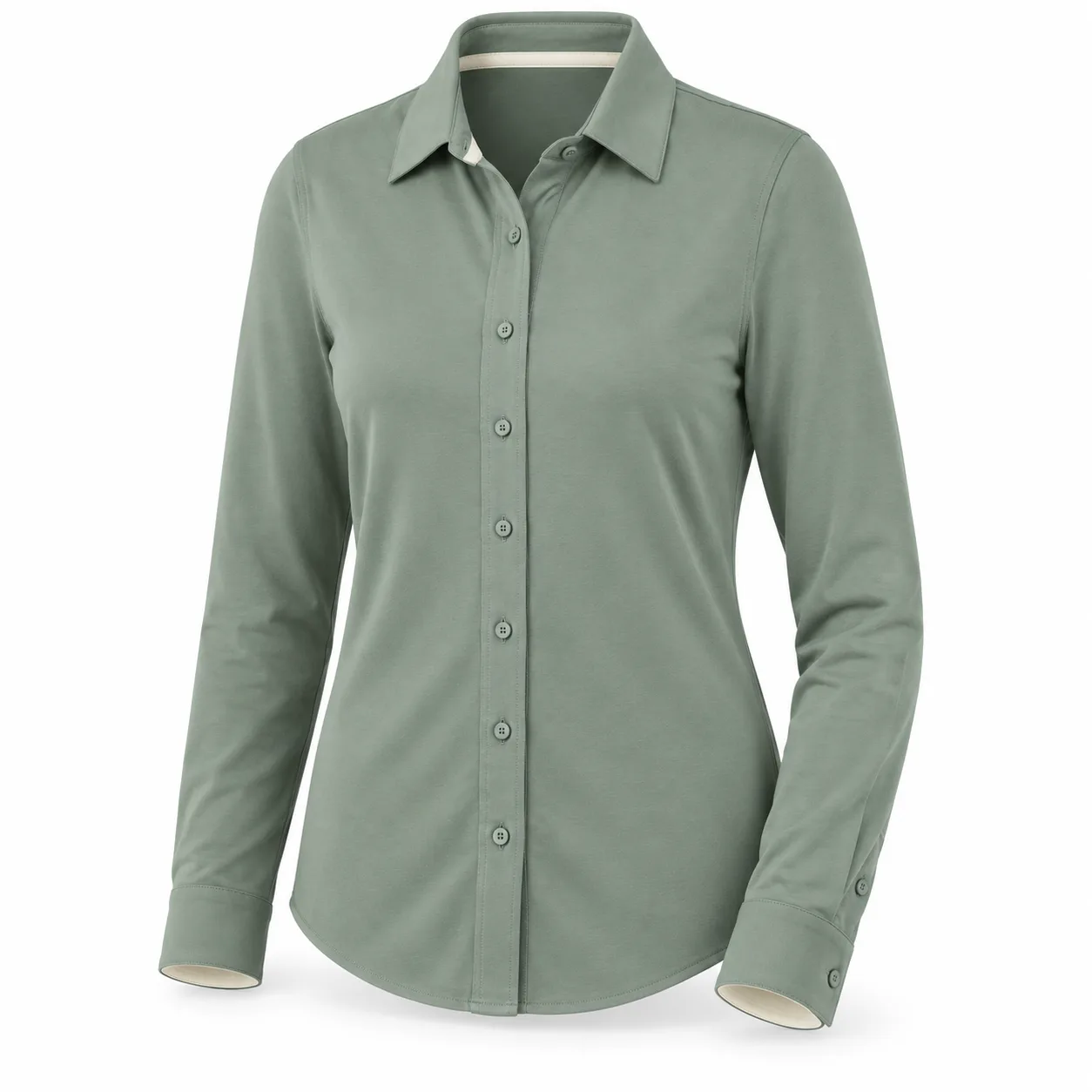 Women's Long-Sleeve Knit Shirt