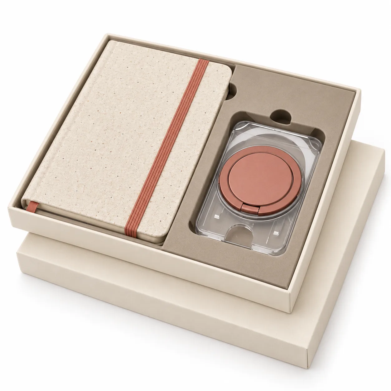 Kern A6 Notebook and Magnetic Card Wallet Gift Set