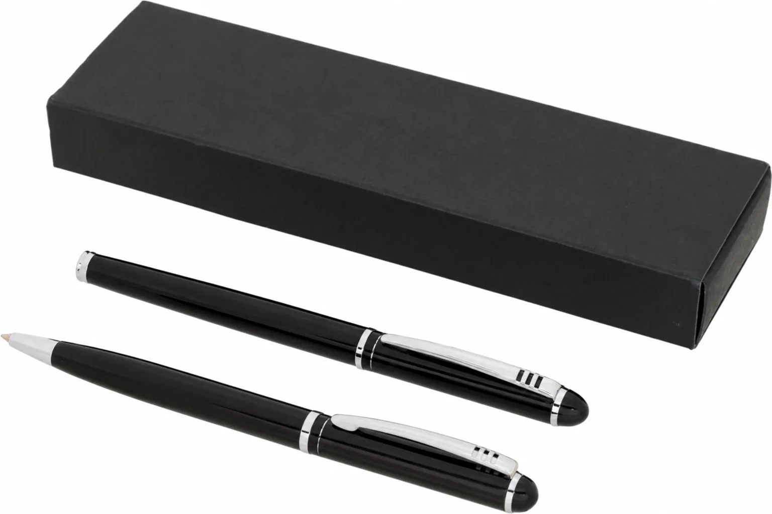 Metal Ballpoint and Rollerball Pen Set