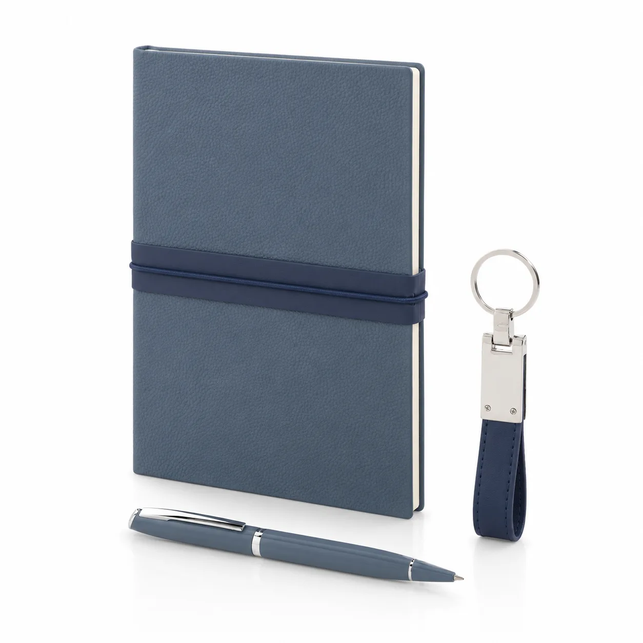 Notebook, Pen and Keyring Gift Set