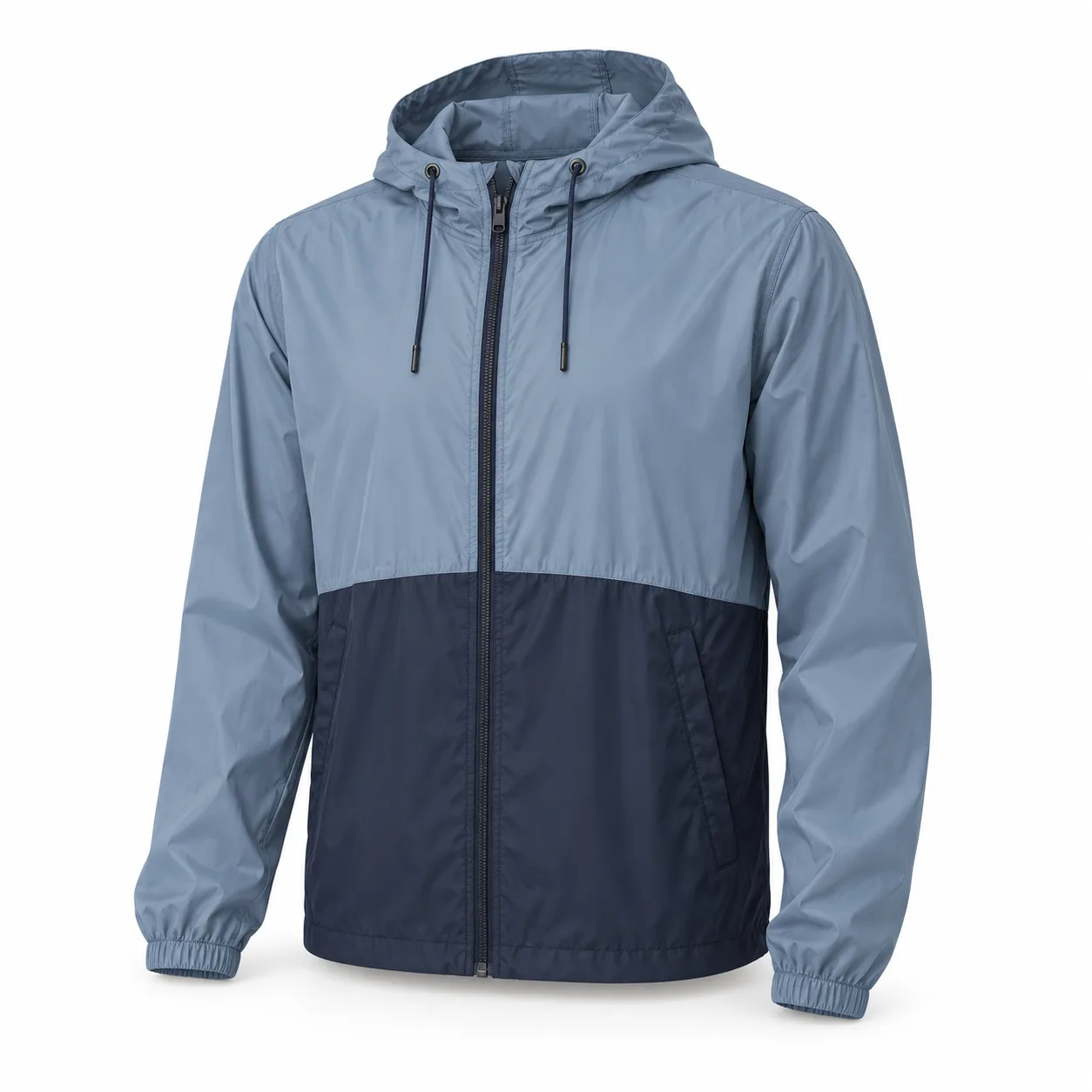 Lightweight Recycled-Polyester Hooded Jacket
